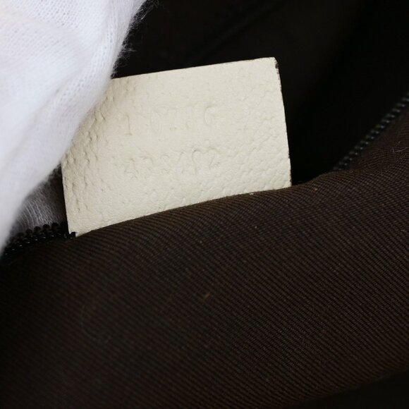 GUCCI Logo Abbey GG Pattern Shoulder Tote Bag Canvas Leather Brown GHW 76YH006 - Picture 14 of 16